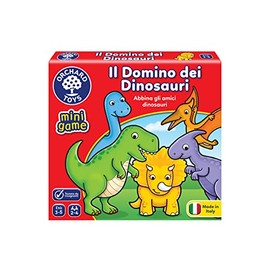 Orchard Toys Domino dei Dinosaur, Educational Game for Children from 3 to 5 Years