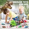 Dreamon Dinosaur Transport Car Carrier Truck Toy for Boys and