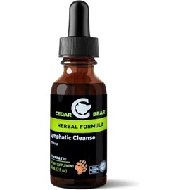 Cedar Bear - Lymphatic Cleanse Immune Support Supplement, Alcohol-Free, 2oz