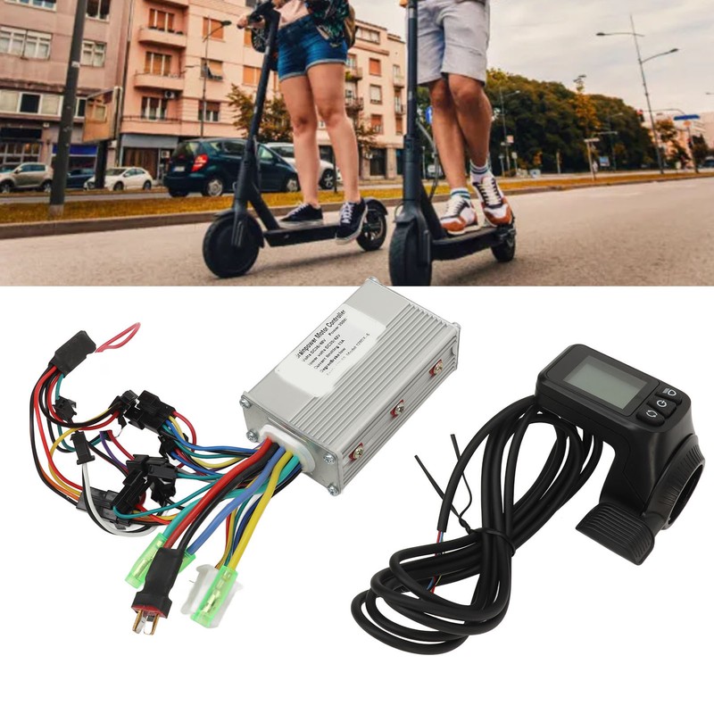 Electric Bike Controller Set 36V 48V 350W 13A Controller 128DX