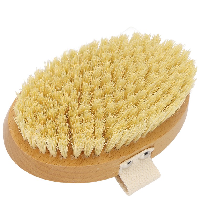 Massage Body Bath Brush Lymphatic Drainage Exfoliating Detox Deep Cleaning