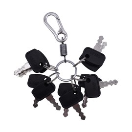 10 Pcs Ignition Key 68920 PL501-68920 for Kubota BX25 BX2350 BX2660 GR F ZR ZD RTV500 RTV900 RTV1400 RTV Series Tractor