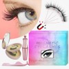3D Magnetic Eyelashes and Eyeliner Set Makeup Magnetic Lashes Eyeliner