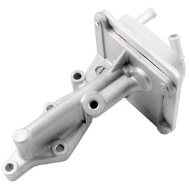 MYSMOT 918-402 Engine Oil Cooler without Gasket for Nissan Altima 2007 2008 2009 2010 2011 2012 2013 Ford Sentra 2007-2012 L4 2.5L 10 Rows, 21300JA06A 21300JA05A