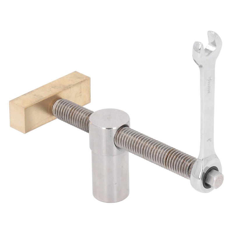 2Pcs Woodworking Desktop Clip Adjustable Workbench Fast Fixed Clamp Brass