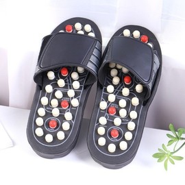 Diet office indoor acupressure slippers cushion foot acupressure Indoor shoes M