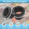 75499 Flex Coupler Garbage Disposal Replacement Parts Compatible with Insink-erator,