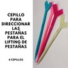 Kit de Lifting de Pestañas, 8 Piezas, 4 Cepillos en