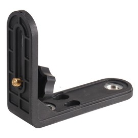 MUTOOP Magnet Level Durable L-Shape Magnetic Bracket Leveling 1/4" Thread Laser Level Adapter for Universal Levels