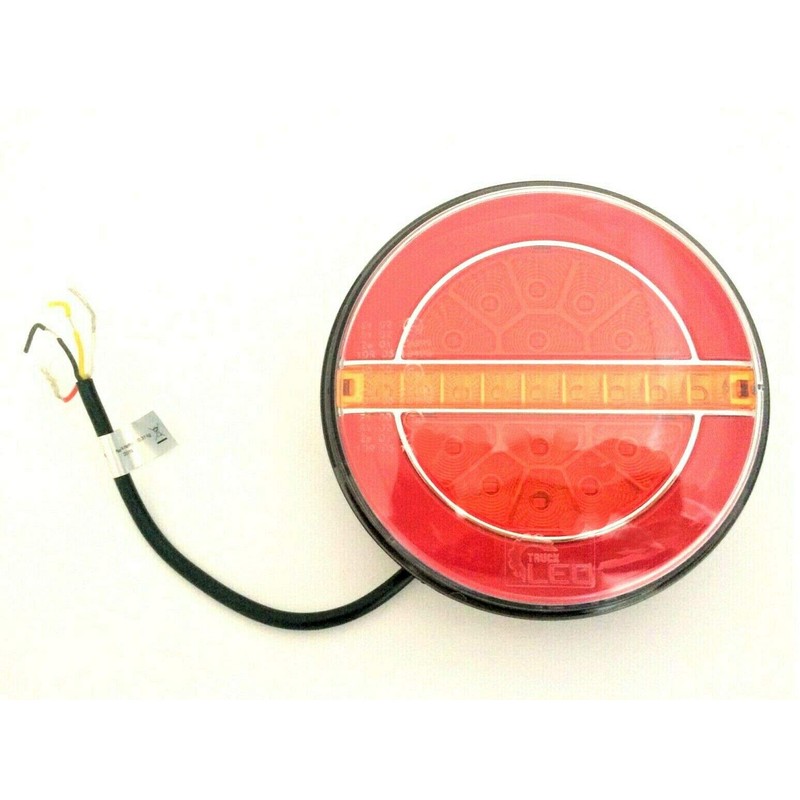 2 x LED Rear Light Diameter 140 Position Light Brake