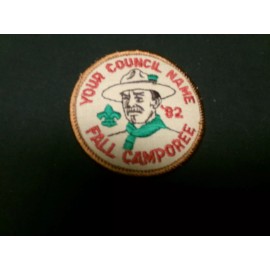 Your Council Name Fall Camporee '82 Patch    KL1