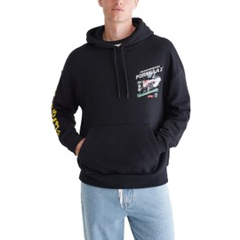 Aéropostale Formula 1 Race Never Stops Pullover Hoodie, Black