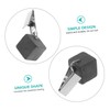 Mobestech 6Pcs Decorative Tablecloth Weights with Metal Clips Stone Table
