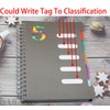 5 Subject Notebook, 4 Pcs 10 Inch x 7 Inch