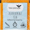 Tea People Peppermint Tea, 20 Individually Wrapped Herbal Tea Pyramids