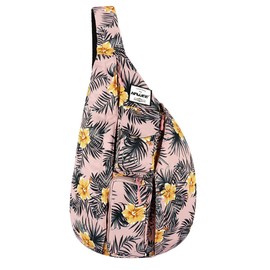 HAWEE Travel Chest Bag Sling Shoulder Bag Backpack Crossbody Shoulder Bag Daypack Casual for Men Women Teenager Work Travel Study Outdoor Climbing Hiking Running, Yellow flower, Casual