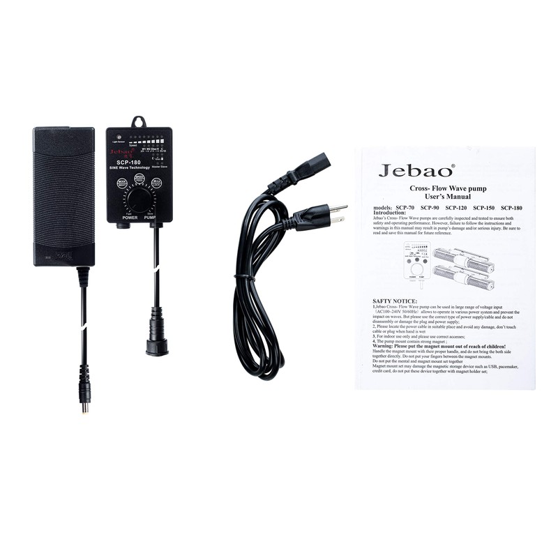 Jebao SCP-180 Sine Cross Flow Pump Wave Maker with Controller