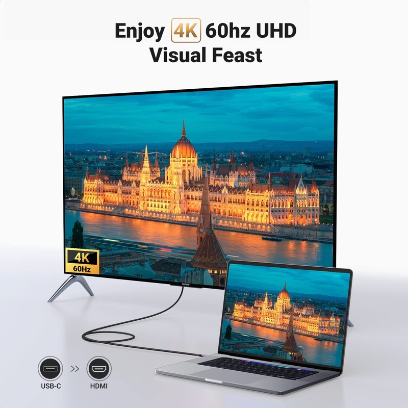 UGREEN USB-C to HDMI Male to Male 4K