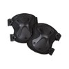 KombatUK Spec-Ops Armour Knee Pads (Black). Hard X-Shell. Elasticated Straps