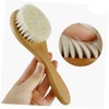 NOLITOY Baby Hair Brush Suit 3 in 1 Wooden Handle