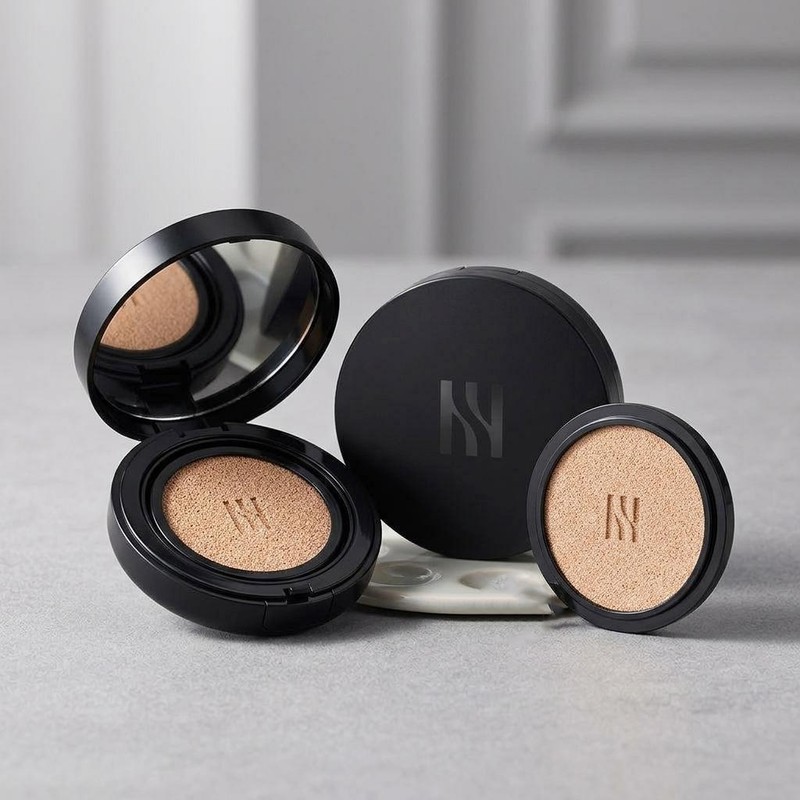 Hera Black Cushion 21N1 2 main products + 1 refill