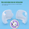 NCGDPZY Child Proof Door Knob Safety Covers - 4 Pack,