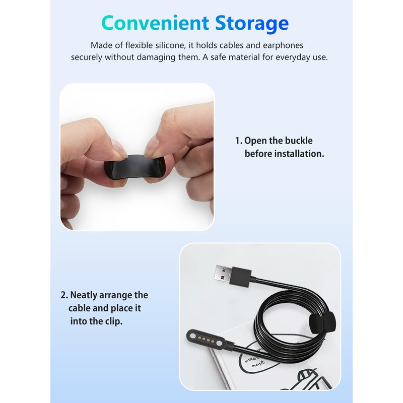 YANMONGI [2 Pack, USB-C+USB-A] Charger Cable Compatible with PLAUD Note