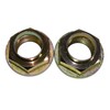 2 Trailer Hub Axle Nuts M30 30mm Flange Nut One
