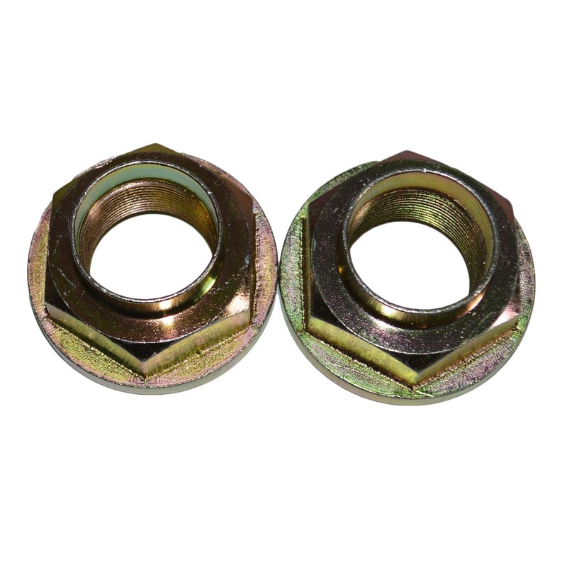2 Trailer Hub Axle Nuts M30 30mm Flange Nut One