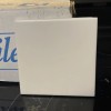 Florida Tile 1 pc. White Matte Ceramic Tile: 4-3/8" by