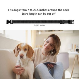 aikko Replacement Strap Dog Collar with Buckle Adjustable Safety Durable Nylon Pet Collars, fit for Most of Dog Training Shock Bark Fence Electronic Collar Receiver Accessories