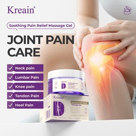 Kreain Rapid Relief Muscle Therapy Gel – Soothes knees, lumbar, neck, hands, and feet; contains boswellia, glucosamine, and collagen - quantity: 2PC (obvious effect)
