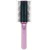 Bess IO-900 Mineral Ion Brush, Folding Blow Brush, Pink, 1