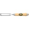 Kirschen 1002026 Firmer Chisel with Octagonal Horn Beam Handle, Beige/Silver,