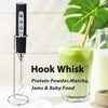 Sakgos Rechargeable Handheld Milk Frother with Stand - 3 Stainless