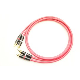 MOGAMI Mogami 2534 RCA Red White Line 2 Pair Cable (1.5m, Red)