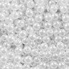 Abalorio de perlas blancas de 8 mm, 1000 piezas, redondas,