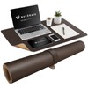 Woodmate Space Coordinating Desk Mat "Space Designer Supervision" Leather Back