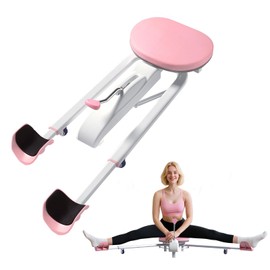 XISZMOG Split Machine for Flexibility, Leg Stretcher Machine with Adjustable Length & 0-180° Expansion, Leg Splits Trainer Suitable for Dance/Yoga/Cheerleading/Ballet and Home Gym Workout