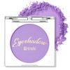 Erinde Single Purple Matte Eyeshadow Palette, Velvet Eye Shadow Compact