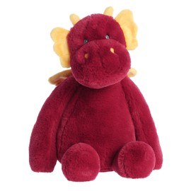 Aurora® Adorable Hugeez™ Dragon Baby Stuffed Animal - Soft & Cuddly Toy - Comforting Companion - Red 15 Inches