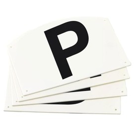 Equi-Essentials Arena Dressage Markers 4pk White