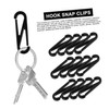 Operitacx Figure 8 Hook Buckle Lanyard Snap Clip Lobster Clasp