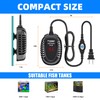 FREESEA Aquarium Fish Tank Heater: 75W Small Submersible Turtle Heater