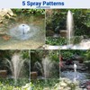 NFESOLAR Fountain Nozzles Kits for Outdoor Fountain, Replacement 5 Spray