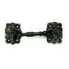 Merriway® BH01580 Cabin Eye Hooks, 100mm (4 inch) - Black