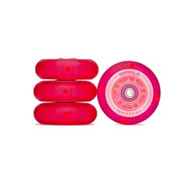 Impala IMPINWLIT Pink/Red Wheel with Unfinished (1 x 1. inches /18 x 11 mm, -35 mm Offset)