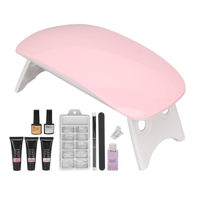 LED Nail Lamp Gel Set Professional DIY Fast Drying Nail