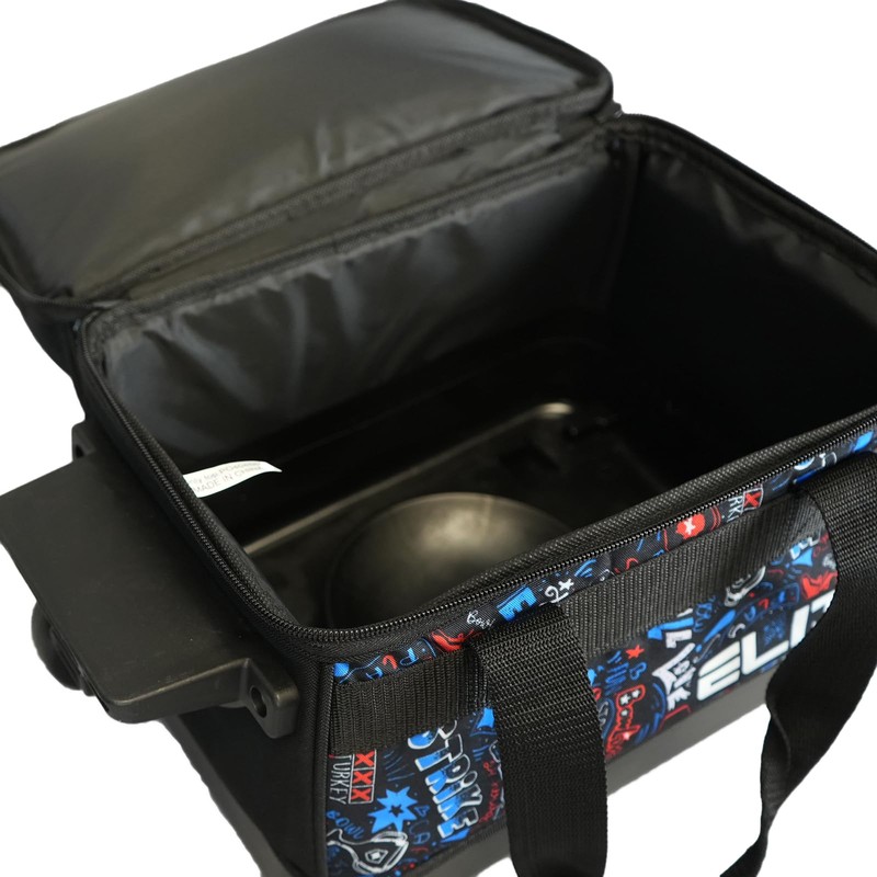 ELITE Basic Single Roller Aqua Bowling Bag - Compact, Sturdy