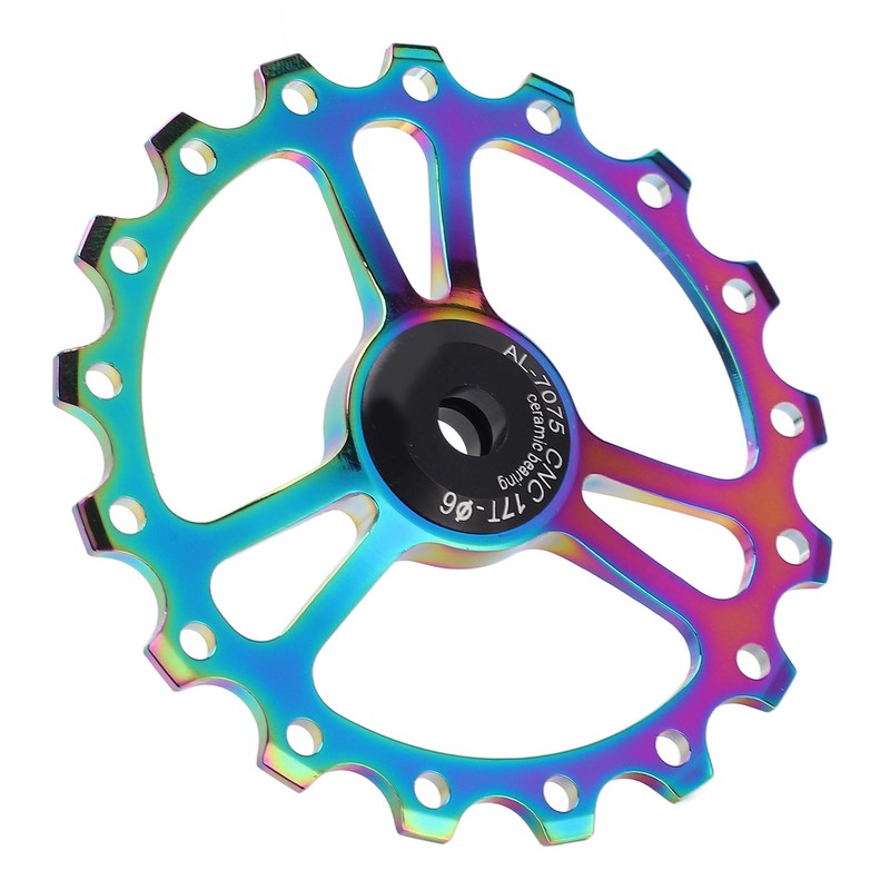 MEIJUN 17T Ceramic Rear Derailleur Guide Wheel Aluminum Alloy Rear